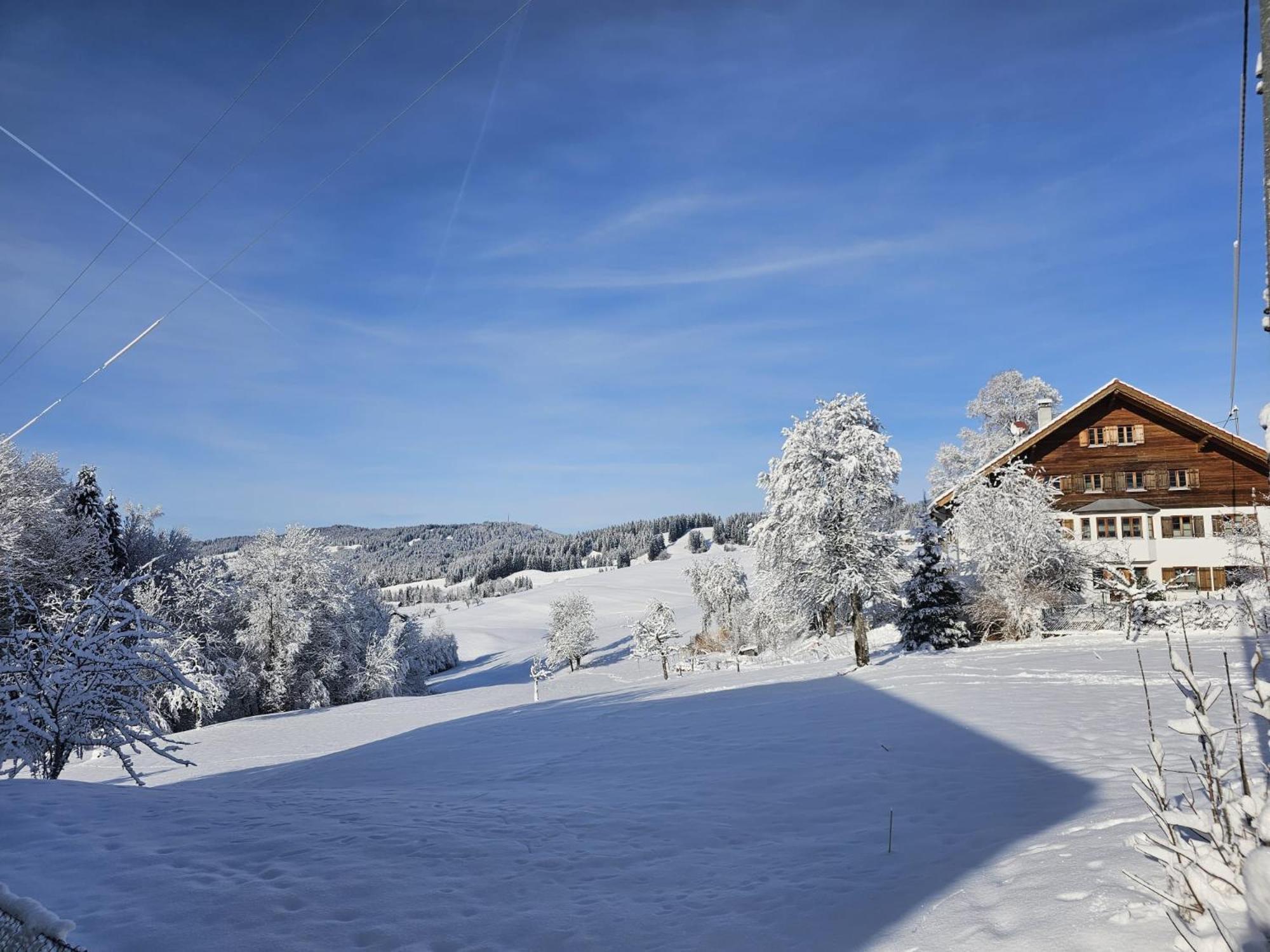 Sonnen-Juwel - Hallenbad-Sauna-2 Getrennte Schlafbereiche-Direkt An Der Skipiste Missen-Wilhams Kültér fotó